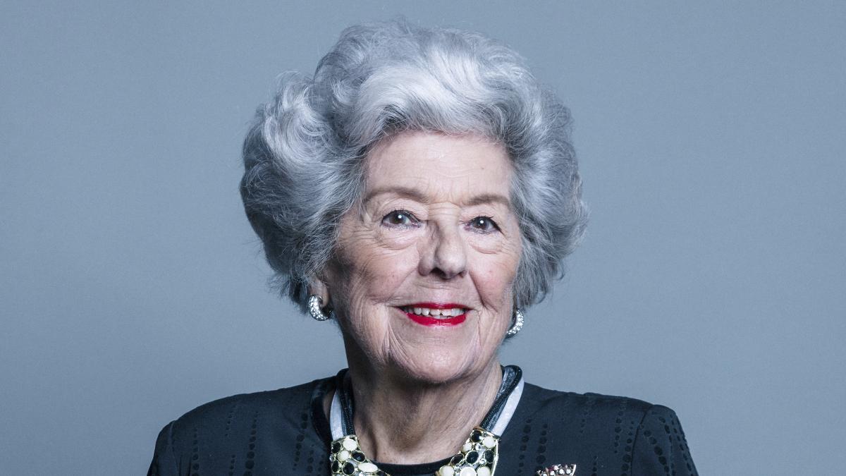 Portrait of Betty Boothroyd 