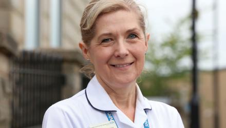 Physio Caroline McNamara, leads adult services and staff at Leeds Community Healthcare NHS Trust 