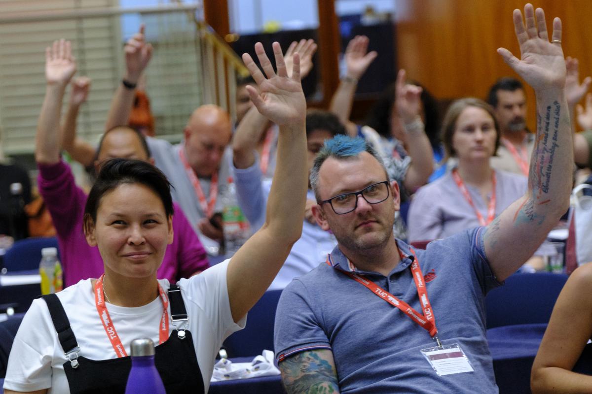 2024 TUC LGBTQIA+ conference. Photo Jess Hurd